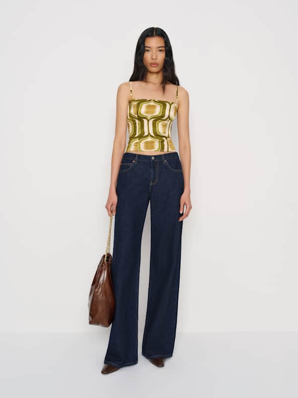 Overland Silk Top - Aloe